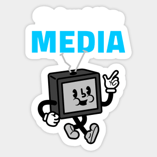 Defund the Media Sticker